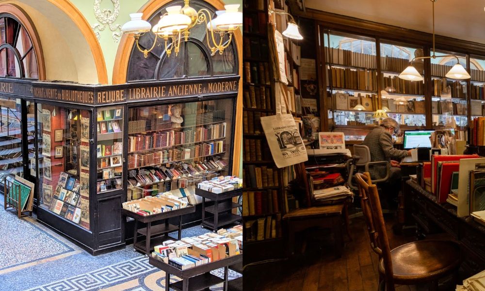 This is an antique bookstore with a very old-school vibe full of classics and old books.