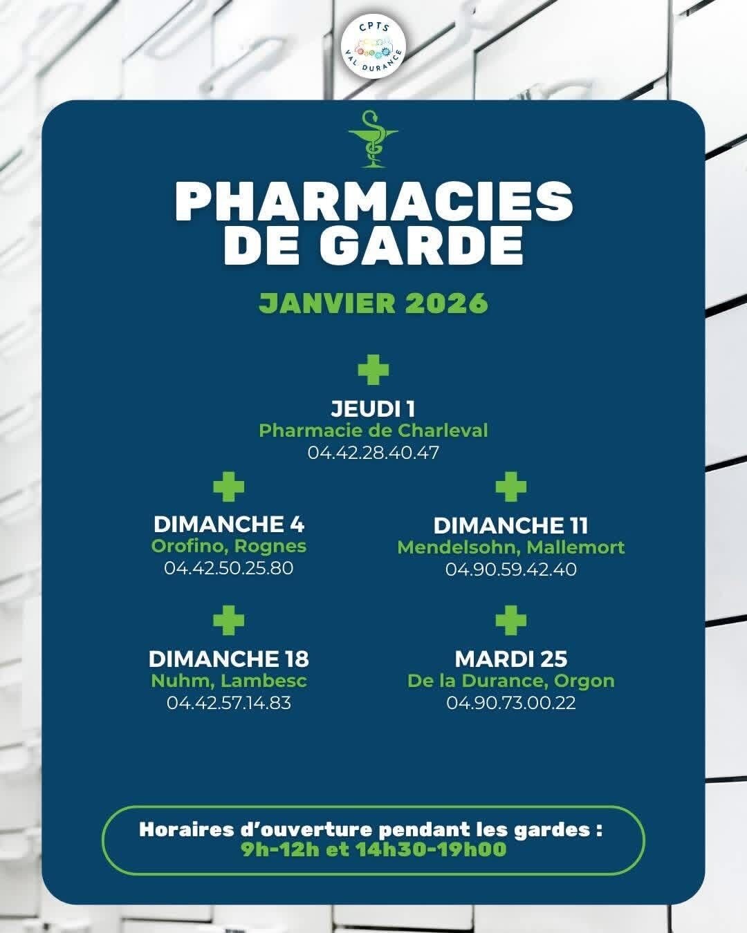 This is an image of the sign you find on pharmacies in Paris alerting people of the next nearest closeby pharmacy.